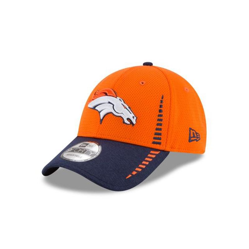 NFL Denver Broncos Speed Tech 9Forty Adjustable (FZW8688) - Orange New Era Caps